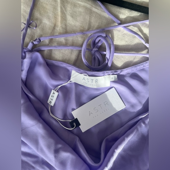 ASTR The Label Purple Gaia Dress Size Large NWT - Picture 5 of 10